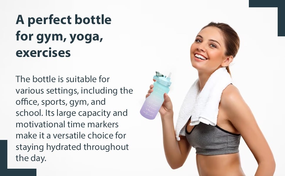 3 in 1 Motivational Bottle Set