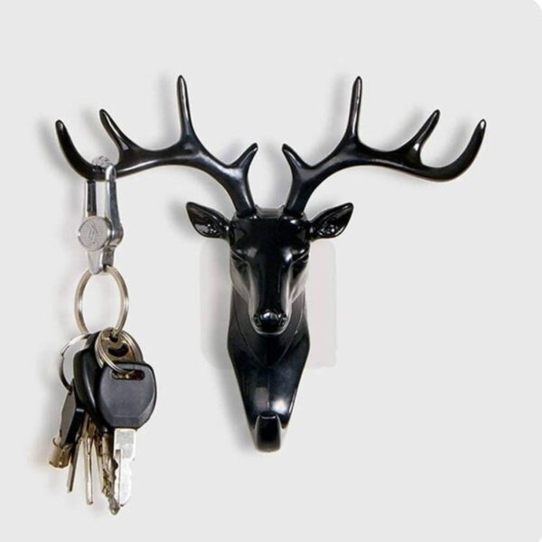 Plastic Deer Head Hanging Hook