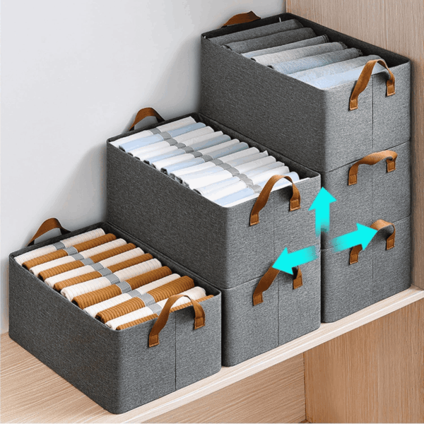 Foldable Wardrobe Organizer for Storage