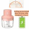 Electric Garlic Chopper for Kitchen
