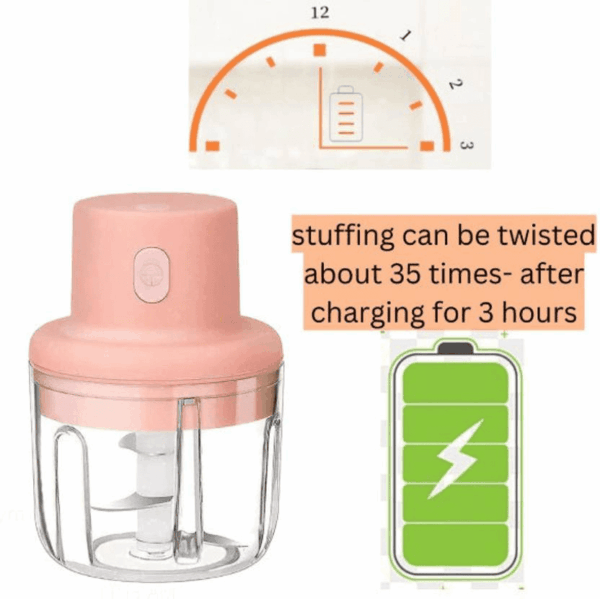 Electric Garlic Chopper for Kitchen