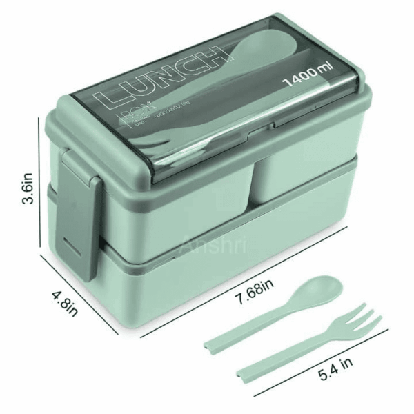 Leak Proof 3 Compartment Lunch Box