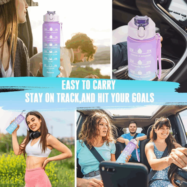 3 in 1 Motivational Bottle Set