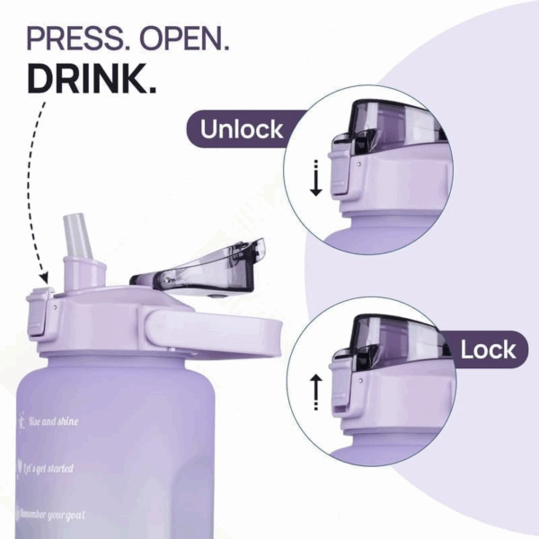 3 in 1 Motivational Bottle Set