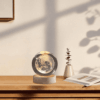 Dimmable Engraved LED Glass Ball Table Lamp