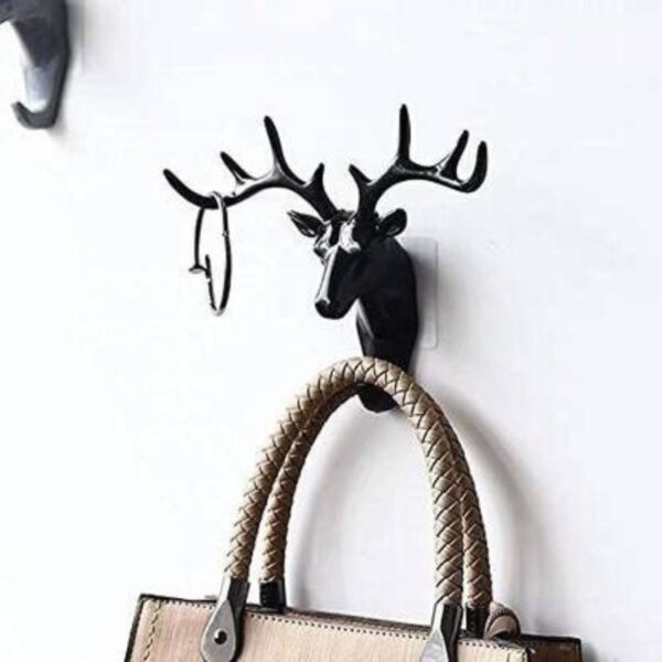 Plastic Deer Head Hanging Hook