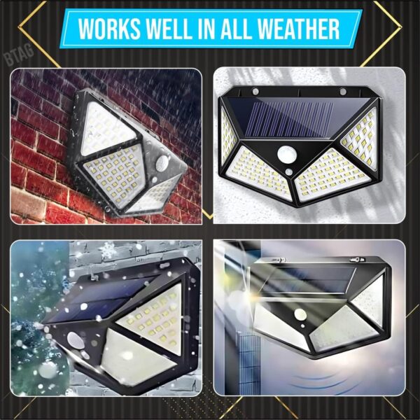 LED Bright Outdoor Sun-Powered Lights