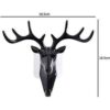 Plastic Deer Head Hanging Hook