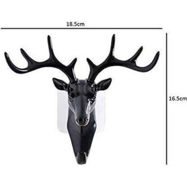 Plastic Deer Head Hanging Hook