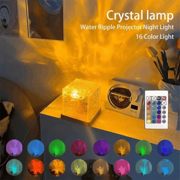 Ocean Wave Night Light Projector Lamp