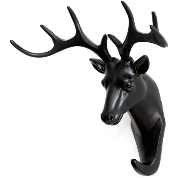 Plastic Deer Head Hanging Hook