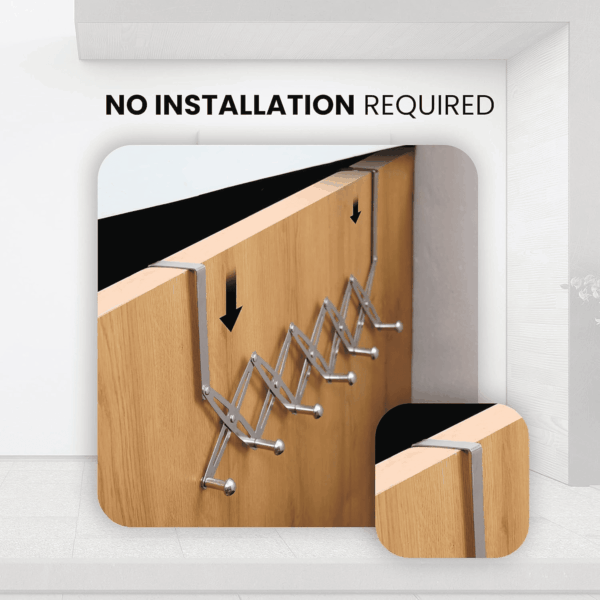 Stainless Steel Foldable Door Hanger