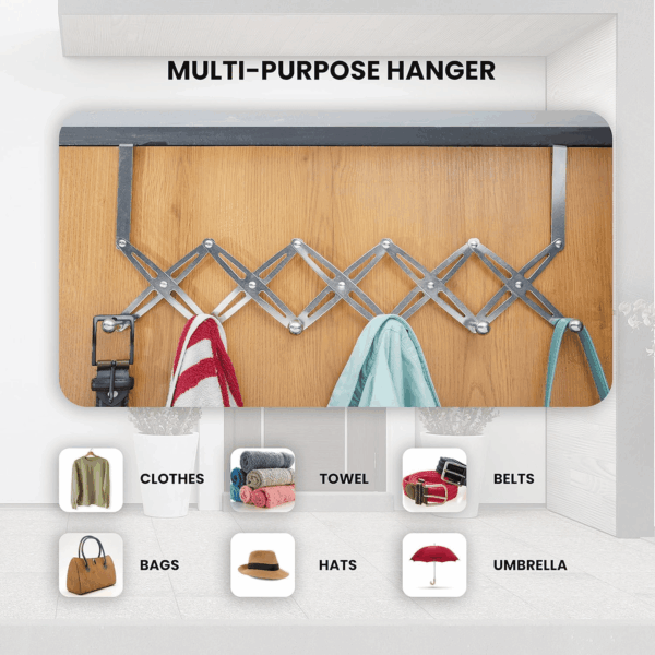 Stainless Steel Foldable Door Hanger
