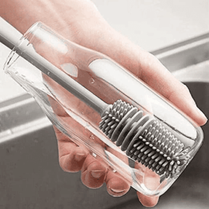 Long Handle Silicone Water Bottle Cleaning Brush