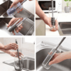 Long Handle Silicone Water Bottle Cleaning Brush