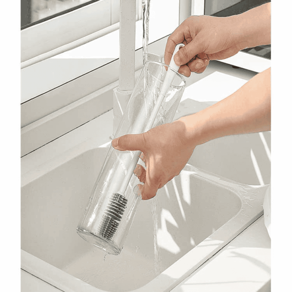 Long Handle Silicone Water Bottle Cleaning BrushLong Handle Silicone Water Bottle Cleaning Brush